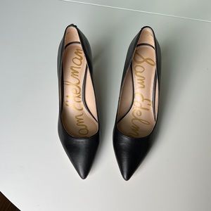 New Black leather pumps - Sam Edelman - 6.5